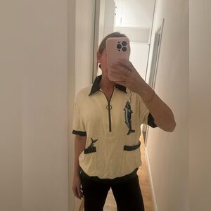 Tom Bolo Quarter Zip Size M Men’s